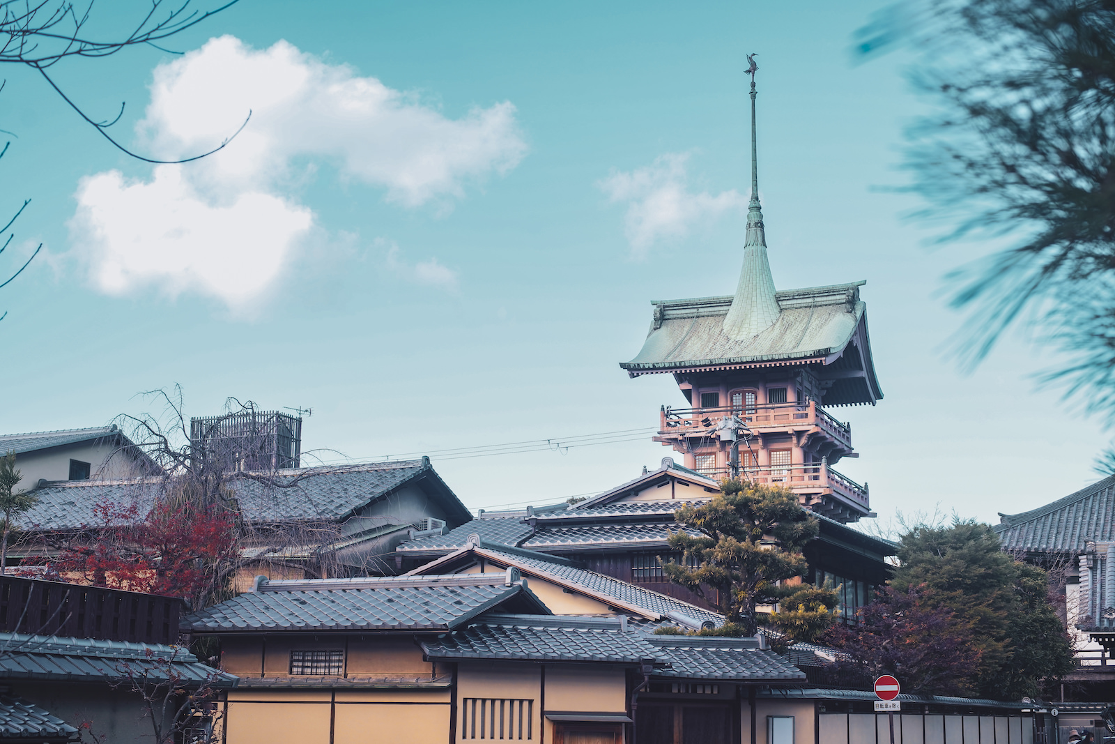 超絶！京都らしい街並みの写真