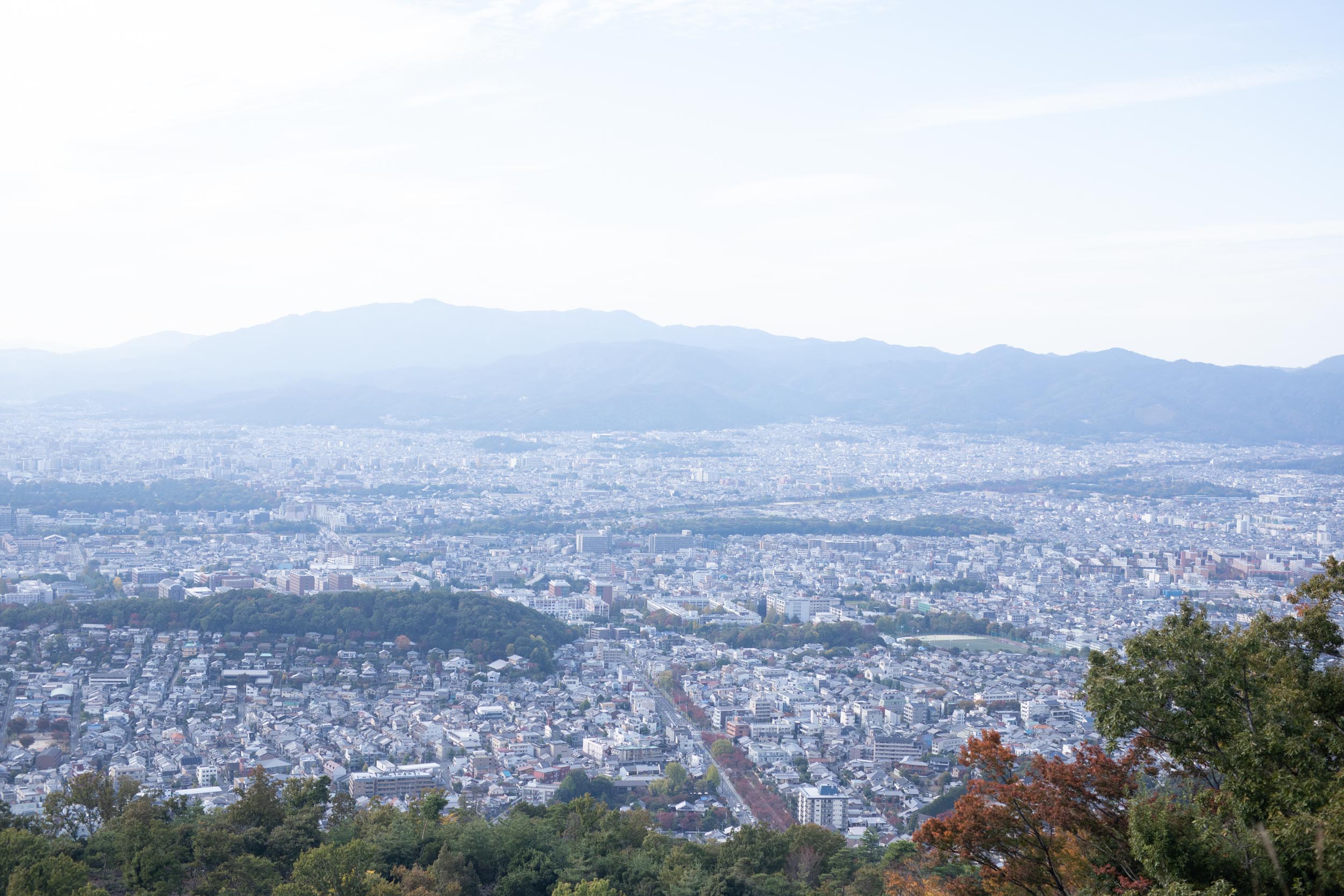 左京区北部山間地域