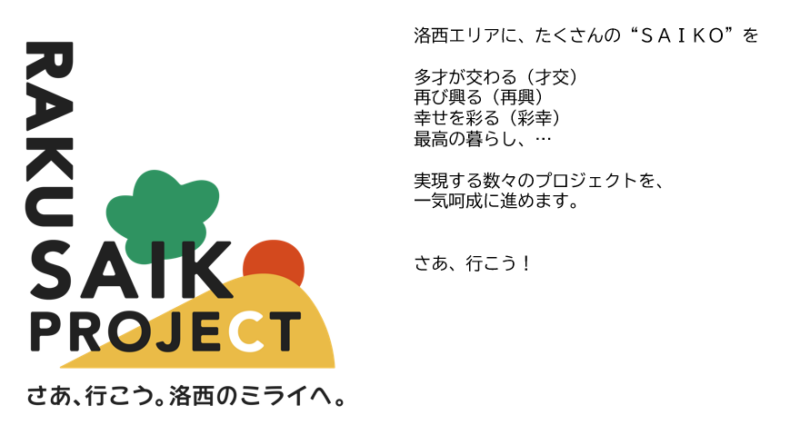 洛西“SAIKO”（さぁ、いこう）プロジェクト、推進中！