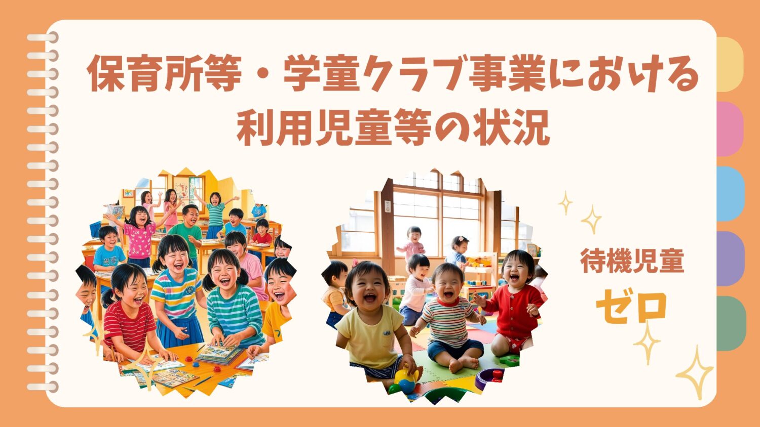 保育所等及び学童クラブ事業における利用児童等の状況について